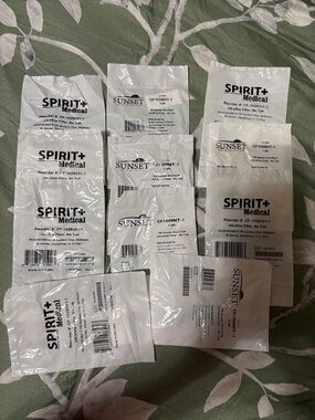 SPIRIT+ Medical & SUNSET Disposable Filters - White Packaging
